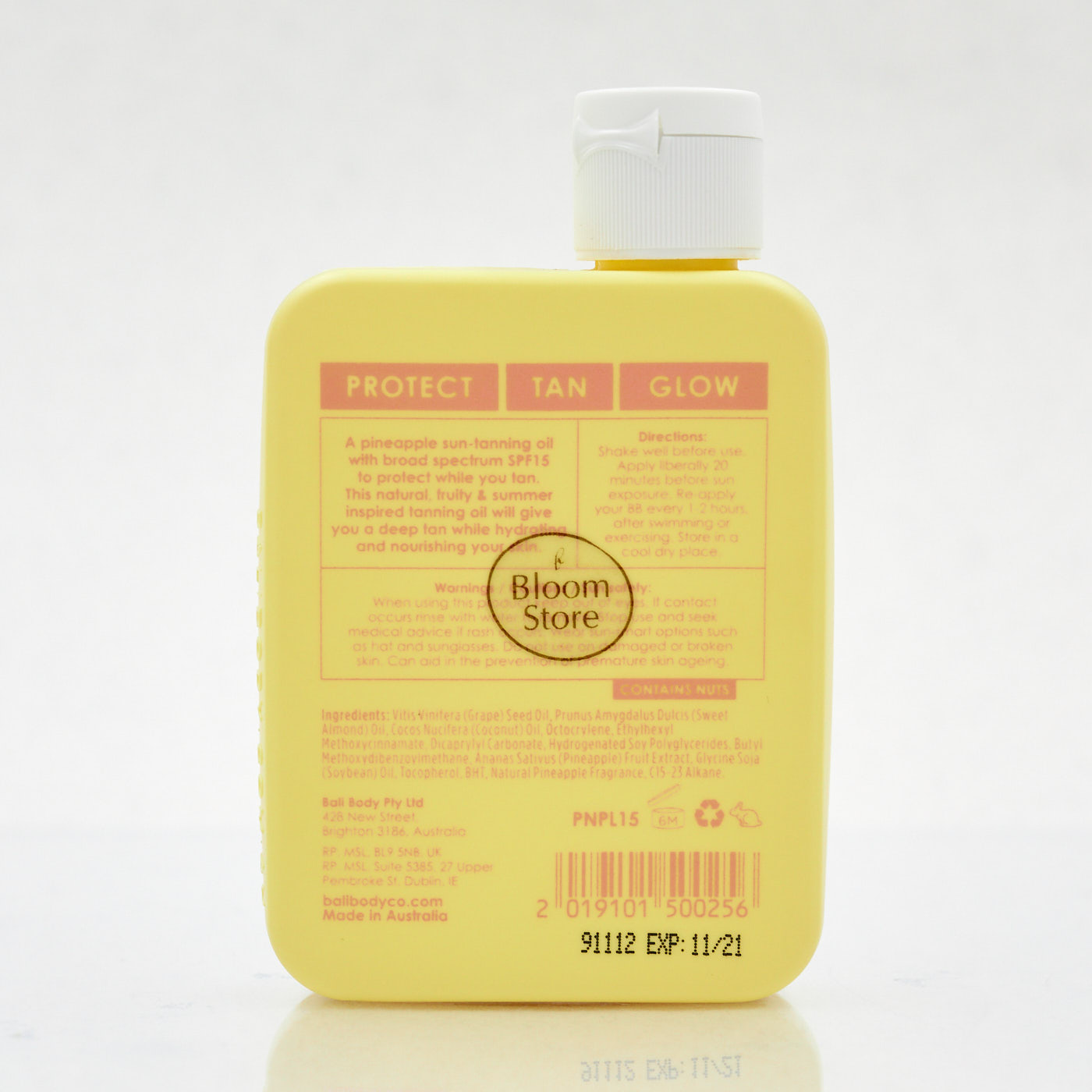 Олія для засмаги з екстрактом ананаса SPF6 - 2