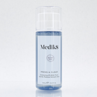 Medik8 Press & Clear Отшелушивающий ВНА-тоник с 2% инкапсулированной салициловой кислотой 150 мл.