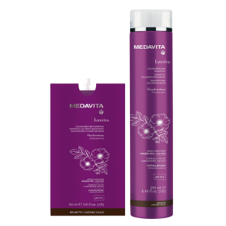 Medavita Color Enricher Shampoo Brunette Шампунь с пигментом для каштанового оттенка и яркости цвета 30 мл