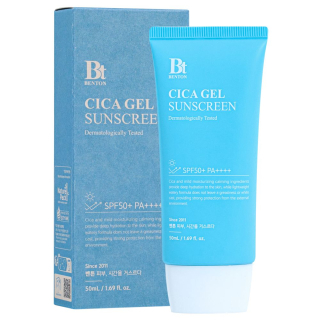 Benton CICA Gel Sunscreen Serum SPF50/PA++++ Увлажняющая солнцезащитная крем-сыворотка с центелой 50 мл