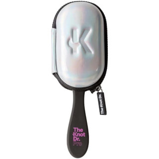 The Knot Dr - Pro Holographic Pink Набор расческа с чехлом, голографик розовый