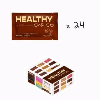 Healthy Choice Шоу-бокс “Шоколад з карамелізованим фундуком”