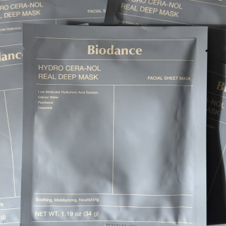 Biodance Hydro Cera-Nol Real Deep Mask Гидрогелевая коллагеновая увлажняющая маска для лица