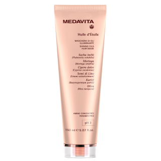 Medavita Huile D'etoile Shining Oils Hair Mask Маска для блеска и шелковистости для всех типов волос с драгоценными маслами 150 мл