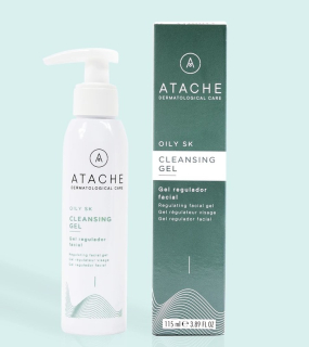ATACHE Oily SK Cleansing Gel Очищающий гель для жирной и подверженной акне кожи 115 мл.