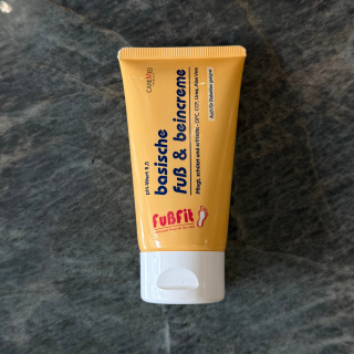 CareMed FuBFit Basische FuB & Beincreme Увлажняющий крем для ног с PH 8,0 75 мл.