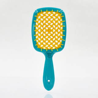 Janeke Superbrush Mini Щітка бірюзово-жовта