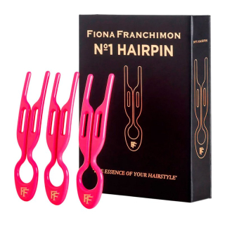 Fiona Franchimon №1 Hairpin Strawberry Pink - Шпильки розовый неон