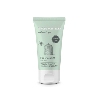 SanaMed Wellness & Spa Foot Balm with Honey Интенсивный бальзам для ног с прополисом 75 мл