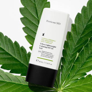 Perricone MD CBD Ultra-Lightweight Calming SPF 35 Veil Гипоаллергенное успокаивающее средство с SPF 35 50 мл.