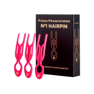 Fiona Franchimon №1 Hairpin Strawberry Pink - Шпильки для волосся Рожевий неон 3 шт