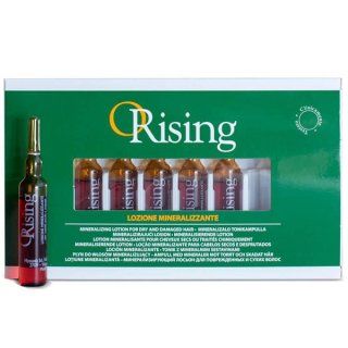 ORISING Mineralizing Lotion for Dry and Damaged Hair Мінералізуючий лосьйон для сухого та ламкого волосся 12 ампул 10 мл.