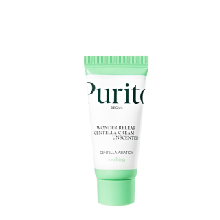 Purito Seoul Wonder Releaf Centella Unscented Cream Миниатюра крема с центеллой без масел 12 ml