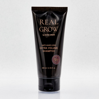 Rated Green Real Grow Anti Hair Loss Extra Volume Shampoo Шампунь для об'єму і від випадіння волосся 200 мл
