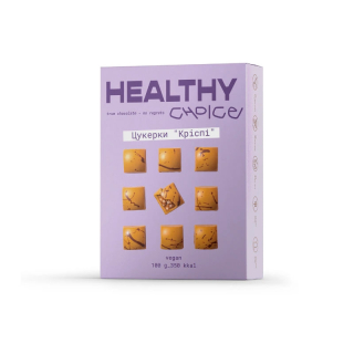 Healthy Choice Шоколадні цукерки “Кріспі” 12 шт