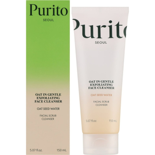Purito Seoul Oat In Gentle Exfoliating Face Cleanser Отшелушивающее средство для очистки лица 150 мл