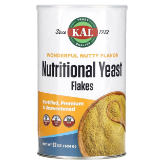 KAL Nutritional Yeast Flakes Дрожжи хлопьями несладкие 624 г