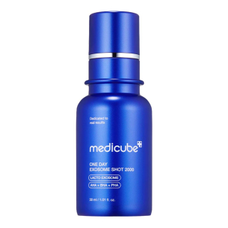 Medicube One Day Exosome Shot Pore Ampoule 2000 Сироватка з екзосомами та спікулами для звуження пор 30 мл