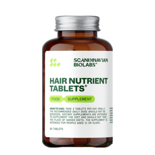 Scandinavian Biolabs Hair Nutrient Tablets Биодобавка с питательными веществами для волос 60 таблеток