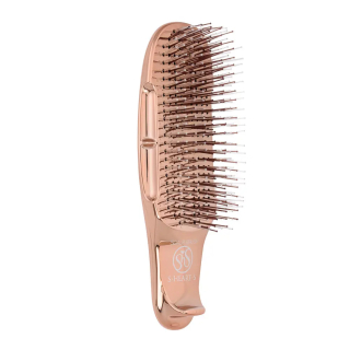 S-Heart-S Scalp Brush World Model Short Pink Gold Розчіска для волосся рожеве золото