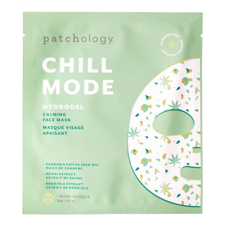 Patchology Chill Mode Hydrogel Mask Успокаивающая гидрогелевая маска для лица