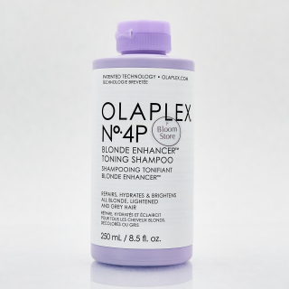 Olaplex №4P Blond Enhancer Toning Shampoo Тонирующий шампунь "Сияние блонда" 250 мл.