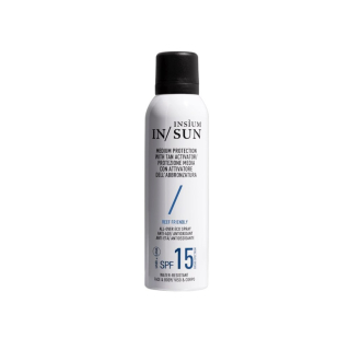 Insium Eco spray suncare protection. tan activator spf15 Эко-спрей для тела и лица spf15 для ровного, красивого загара и защиты кожи 150 мл