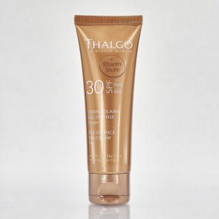 Thalgo Age Defence Sun Cream SPF 30 Антивозрастный солнцезащитный крем для лица 50 мл.