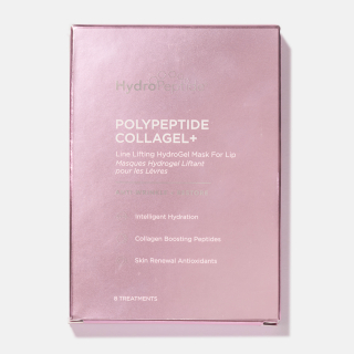 HydroPeptide PolyPeptide Collagel+ Lip Mask Гідрогелева ліфтинг-маска для губ 8 шт.