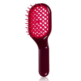 Janeke Curvy Vented Hairbrush Mini Щітка для волосся міні бордо