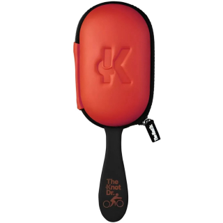 The Knot Dr. / Pro Sport Red Набор расческа с чехлом, красный