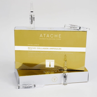 Atache Excellence Revive Collagen Ampoules Антивозрастные ампулы на основе пептидного концентрата 10 х 2 мл