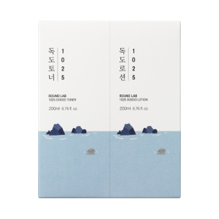 ROUND LAB 1025 Dokdo Toner Lotion Special Set,Набор 200 мл + 200 мл