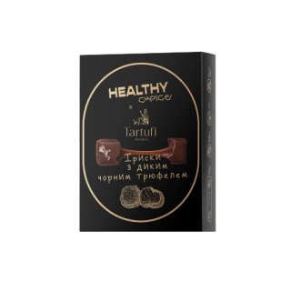 Healthy Choice Шоколадні цукерки "Іриски з сіллю fleur de sel" 145 г