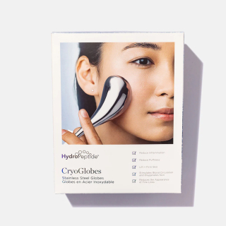 HydroPeptide Cryoglobes, Криосферы для лица из нержавеющей стали