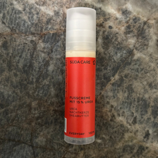 Suda Care Fusscreme Mit 15% Urea Крем для сухої і грубої шкіри з сечовиною 15%