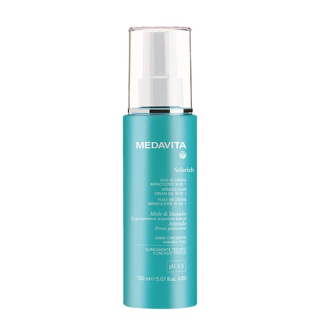 Medavita Solarich Olio In Crema Miracoloso 10 In 1 Солнцезащитное крем-масло для волос 10 в 1 с зеркальным эффектом 150 мл