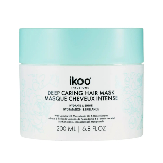 IKKO Deep Caring Hair Mask Hydrate & Shine Маска-смузи для интенсивного восстановления волос "Увлажнение и блеск", 200 мл