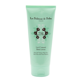 LA SULTANE DE SABA BODY LOTION TIARA FLOWERS & ALOE VERA Лосьон для тела "Тиаре и алоэ вера"