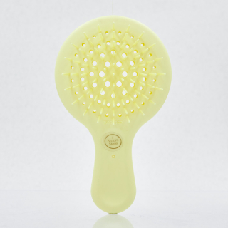 Janeke Superbrush Mini Расческа круглая нежно-желтая