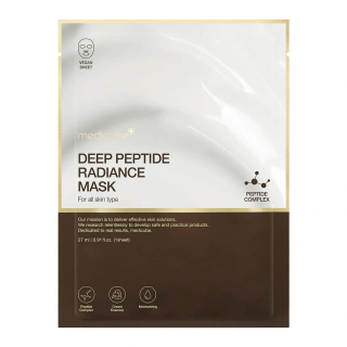Medicube Deep Peptide Radiance Mask Регенерирующая кремовая маска с пептидами, 27 мл