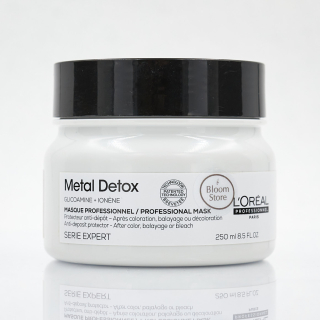 L'Oreal Professionnel Serie Expert Metal Detox Anti-deposit Protector Mask Профессиональная маска для предотвращения металлических накоплений в волосах после окрашивания или осветления