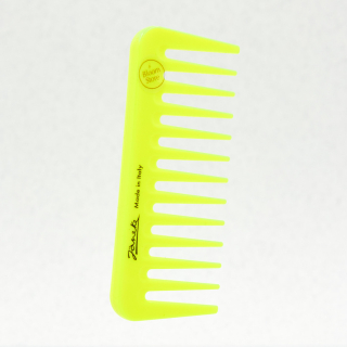 Janeke Yellow Comb Small Size Гребінець жовтий неон