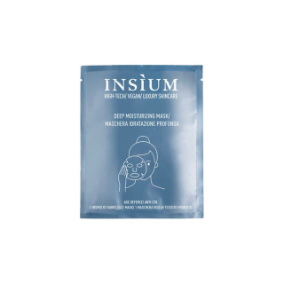 Insium Deep moisturizing mask Биотехнологическая тканевая маска для клеточного восстановления, увлажнения и лифтинга