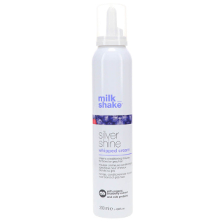 Milk Shake Silver Shine Whipped Cream Крем-Пена для Укладки Светлых и Седых 200 мл