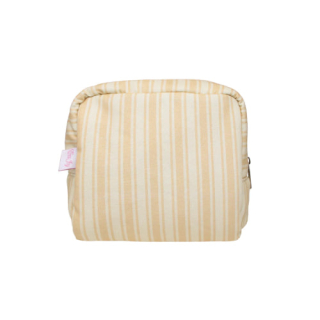 Emi Jay Linen Pouch in Out of Office Льняная косметичка "Out of Office"