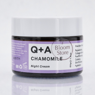 Q+A Chamomile Night Cream Ночной крем для лица 50 г.