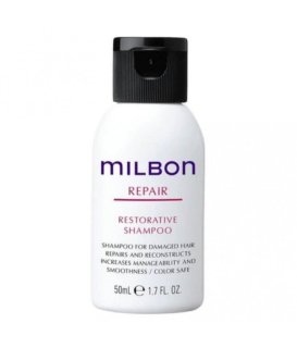 Milbon Professional Restorative Shampoo Восстанавливающий шампунь для слабых, поврежденных и окрашеных волос 50 мл