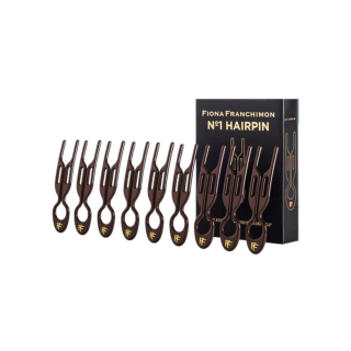 Fiona Franchimon №1 Hairpin Brown - Шпильки для волос Коричневые 9 шт