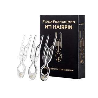 Fiona Franchimon №1 Hairpin Transparent - Шпильки для волосся Прозорі 3 шт